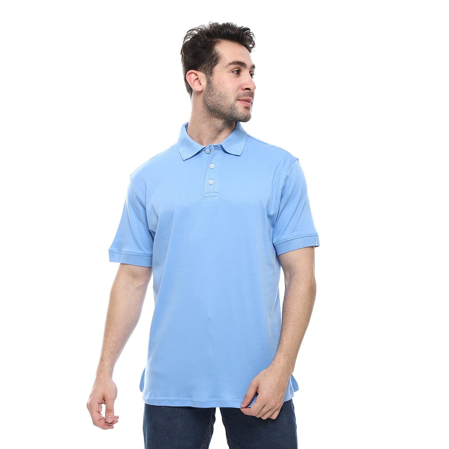 Men's Cotton Plain Polo