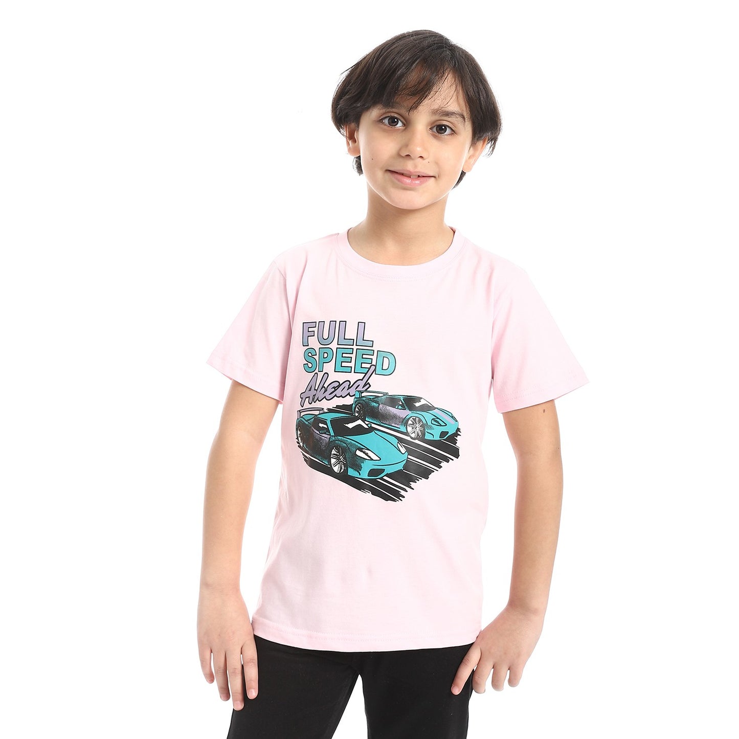 Boys Cotton Printed T-Shirt