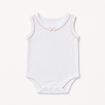 Kids Printed Sleeveless Bodysuit