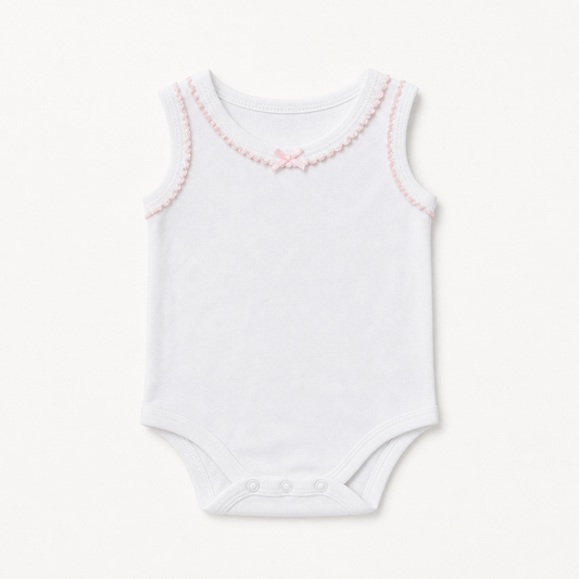 Kids Printed Sleeveless Bodysuit