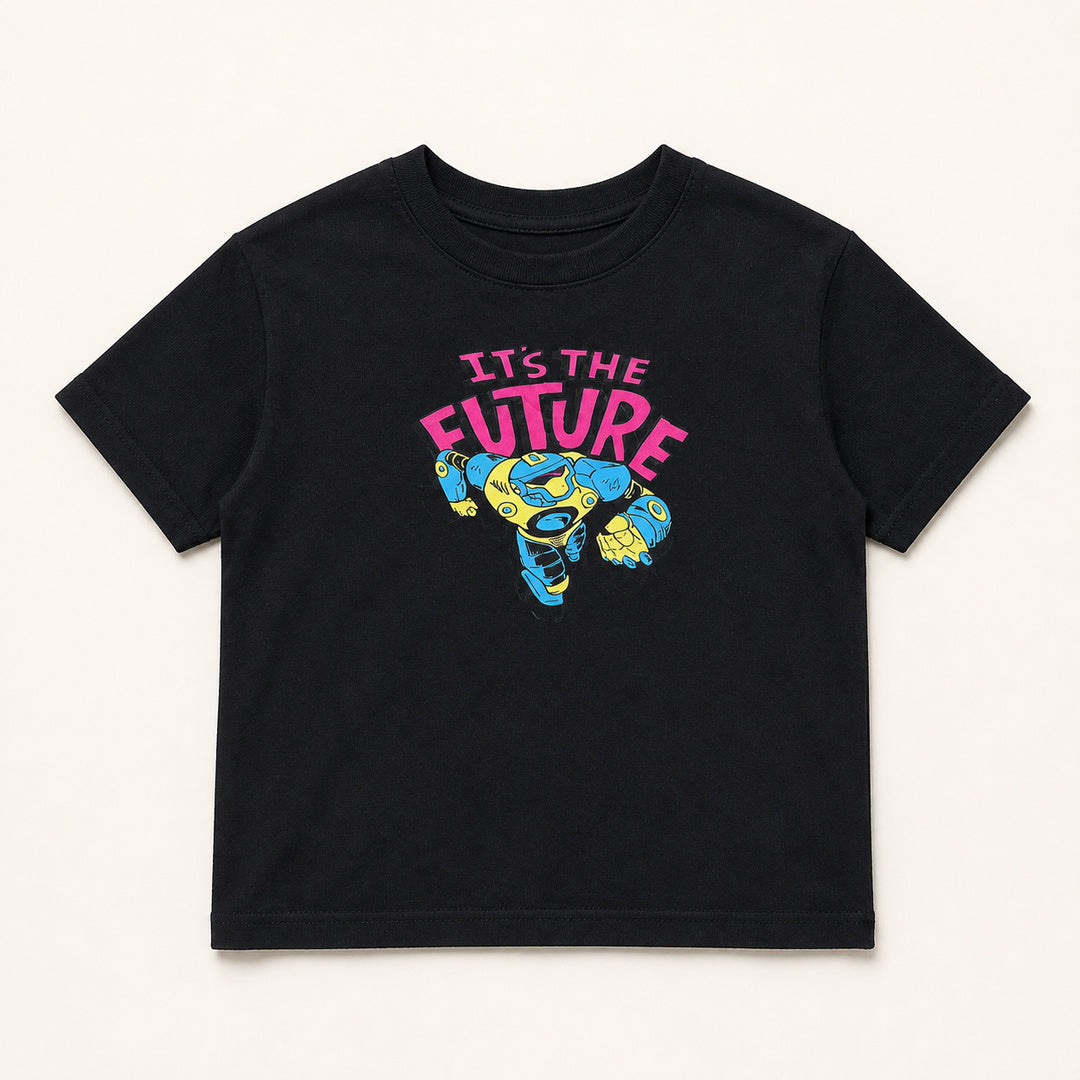 Kids Printed Short Sleeve T-Shirt