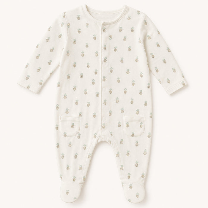 Baby Long Sleeve Printed Babysuit