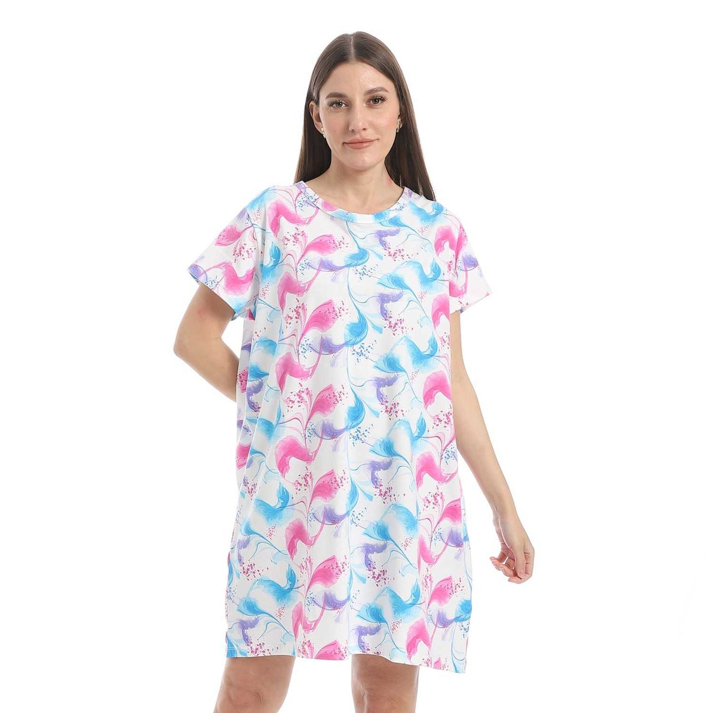 Women's Printed Sleeping Dress