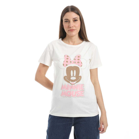 Women's Cotton Disney Printed T-Shirt