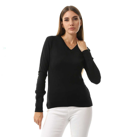 Women's V Neck Pullover