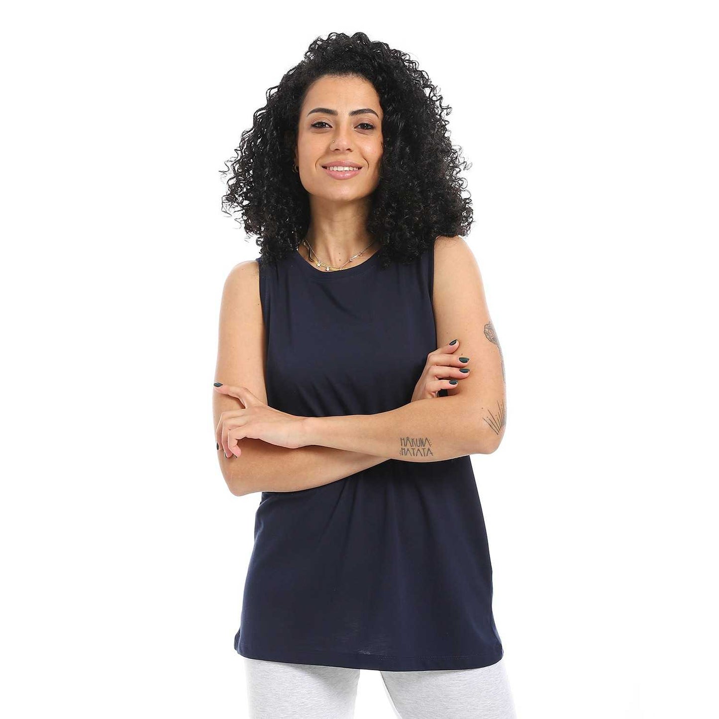 Women's Cotton Sleeveless Tunic
