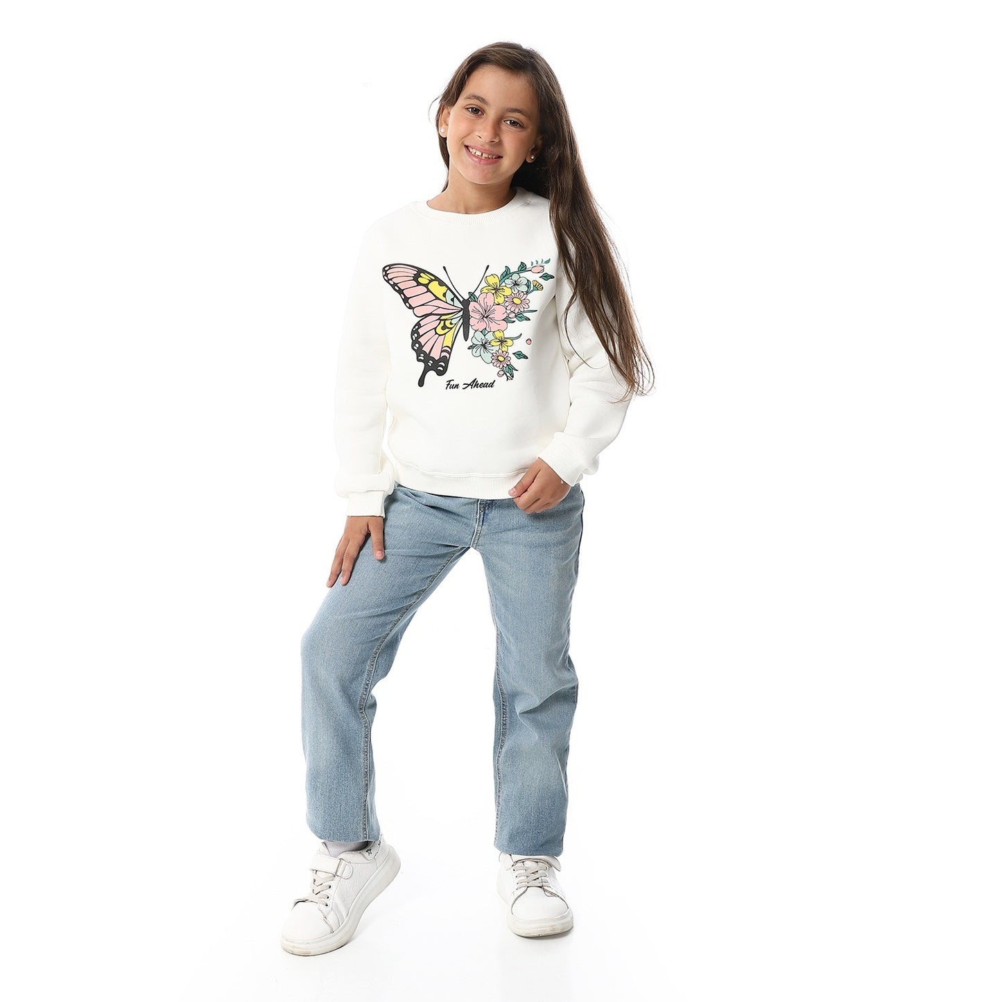 Girls Straight Leg Jeans
