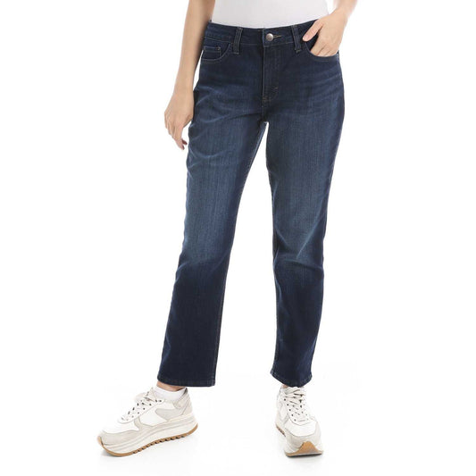Women's Straight Fit Ankle Jeans