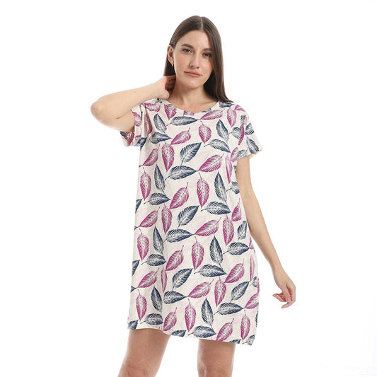 Women's Printed Sleeping Dress