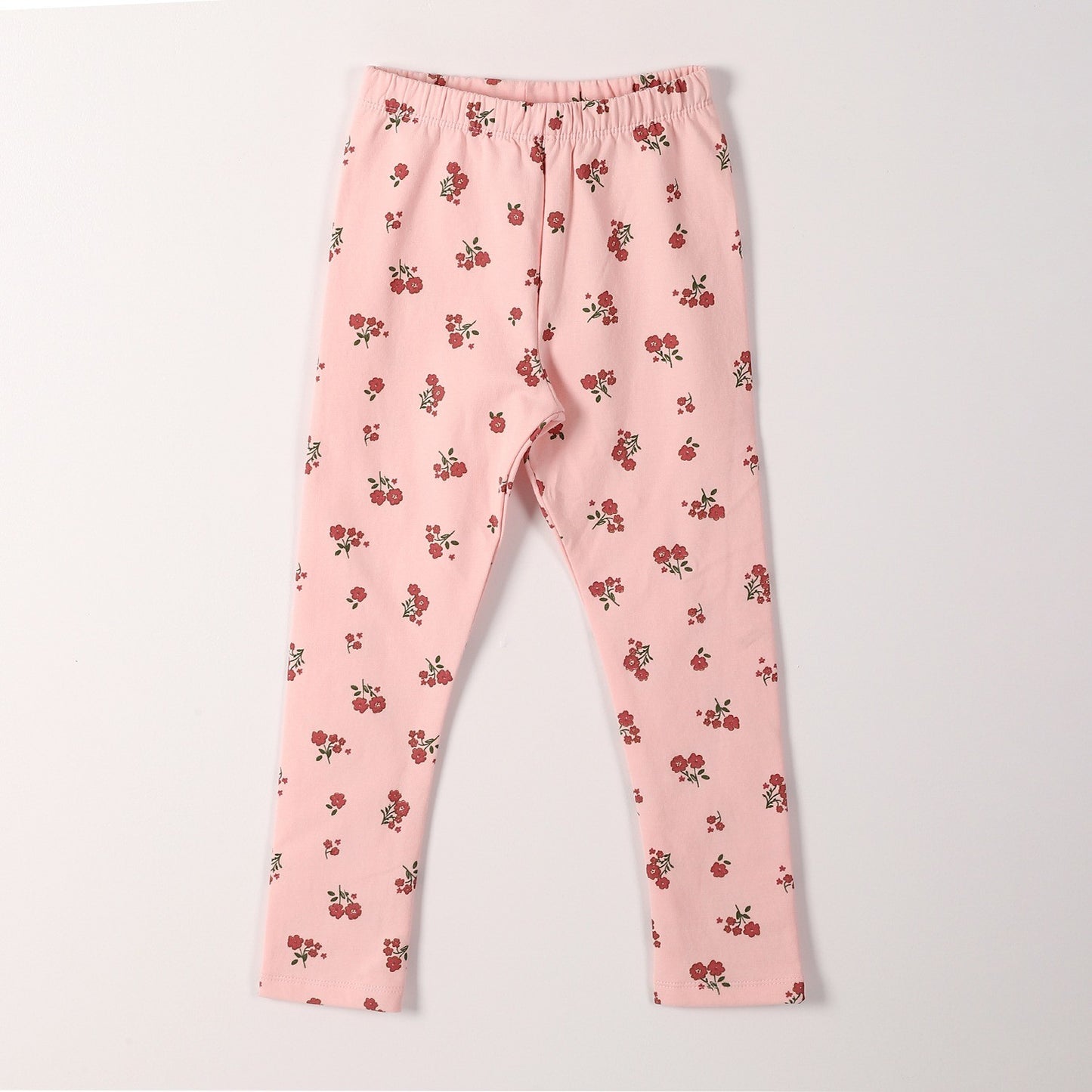 Girls Cotton Printed Leggings
