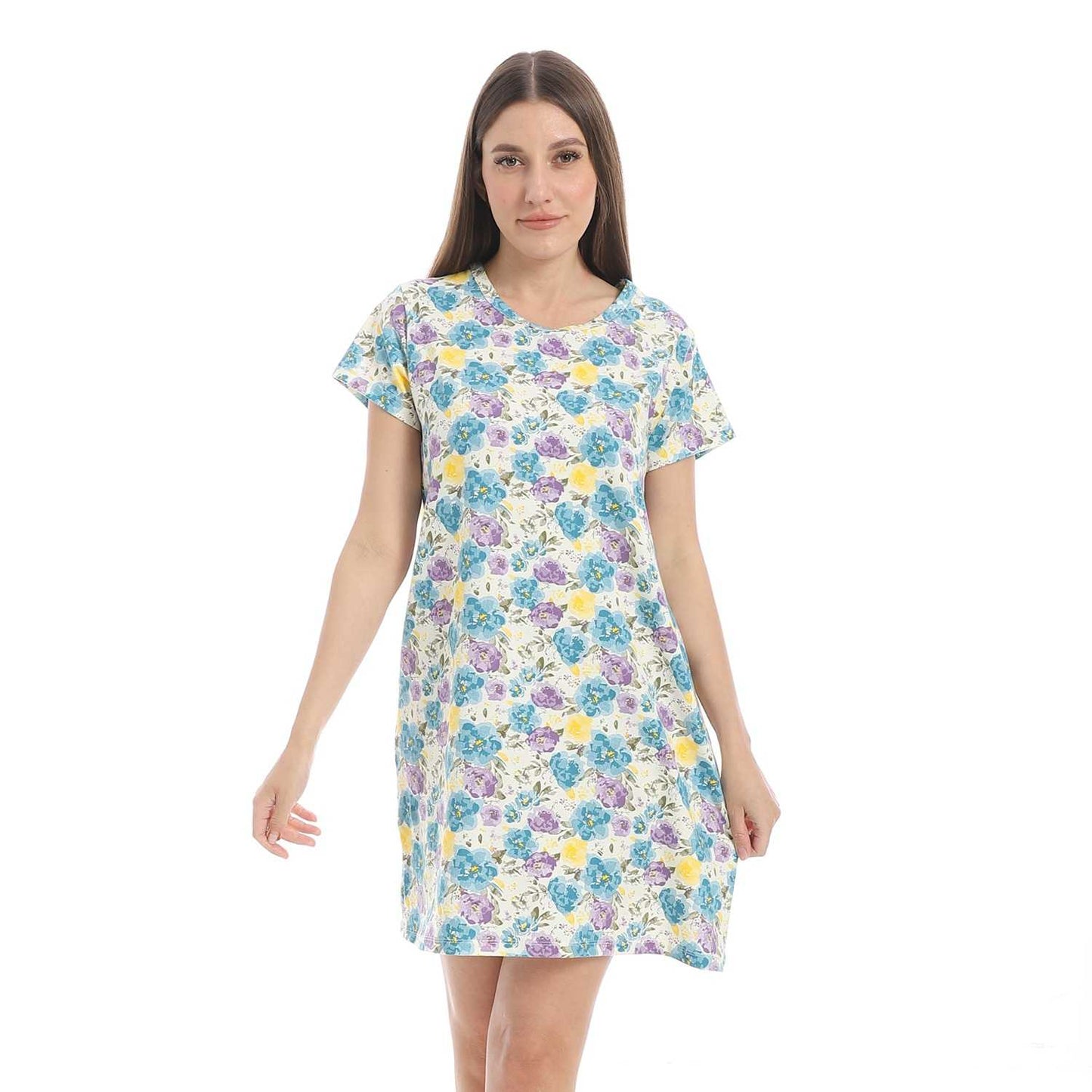 Women's Printed Sleeping Dress