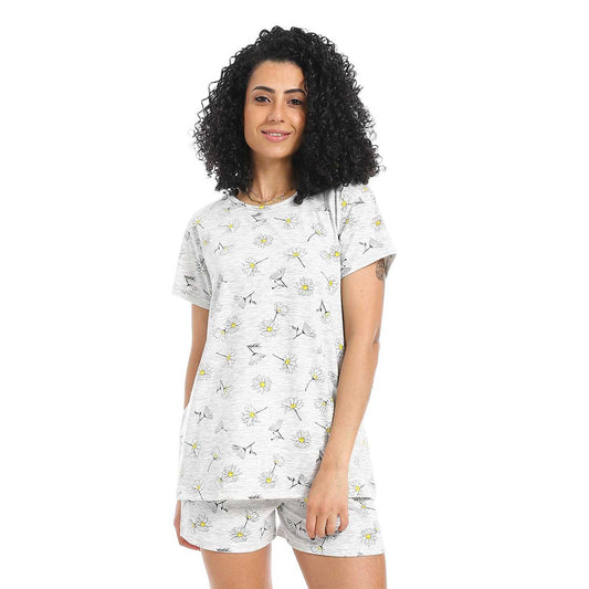 Women's Cotton Printed Pajama