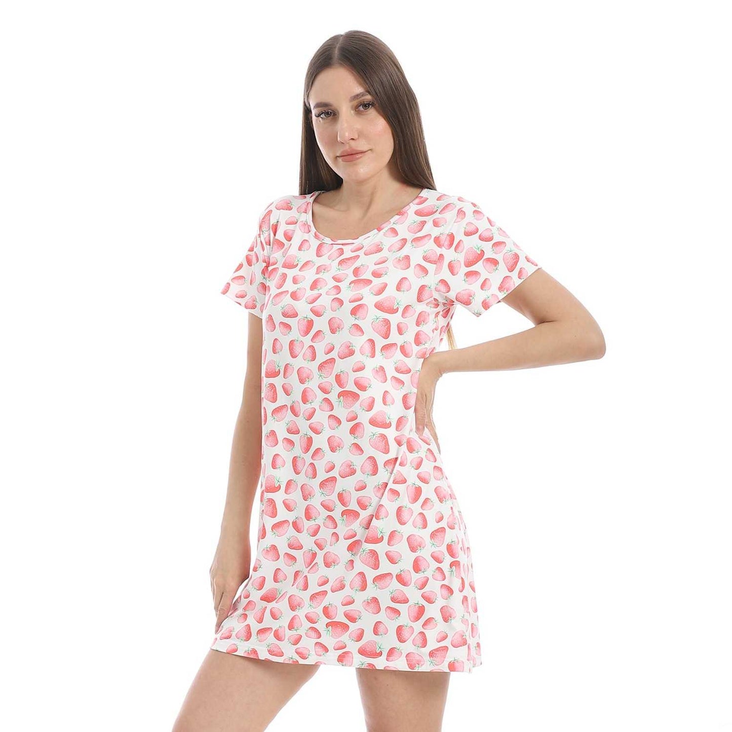 Women's Printed Sleeping Dress