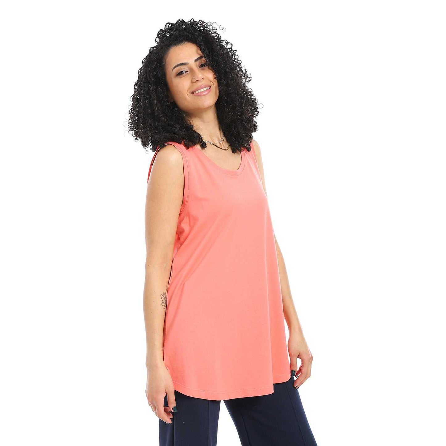 Women's Cotton Sleeveless Tunic