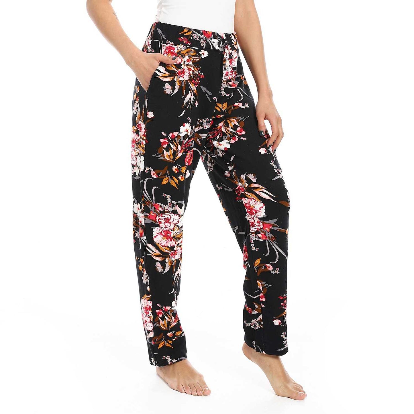 Women's Cotton Printed Pants