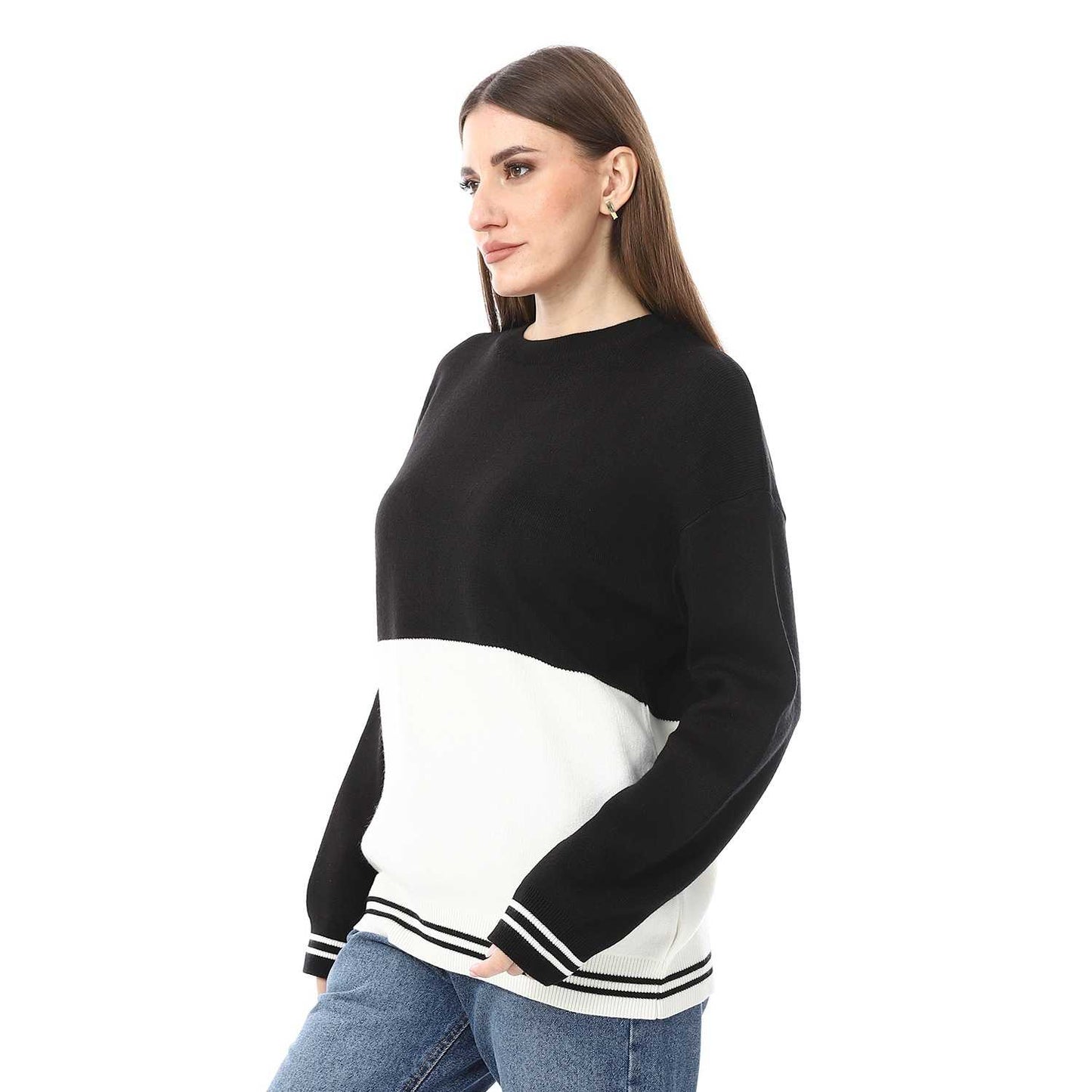 Women Wool Knit Pullover