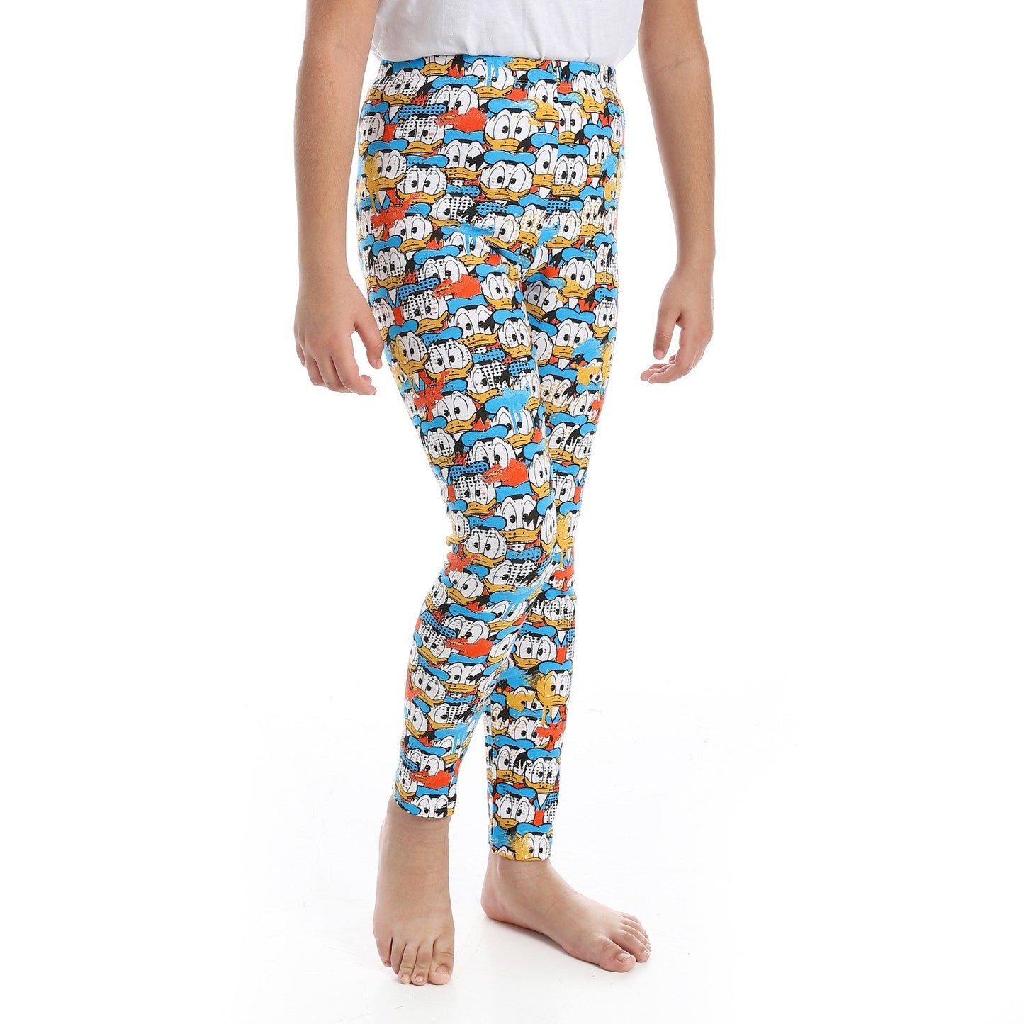 Girls Cotton Printed Leggings