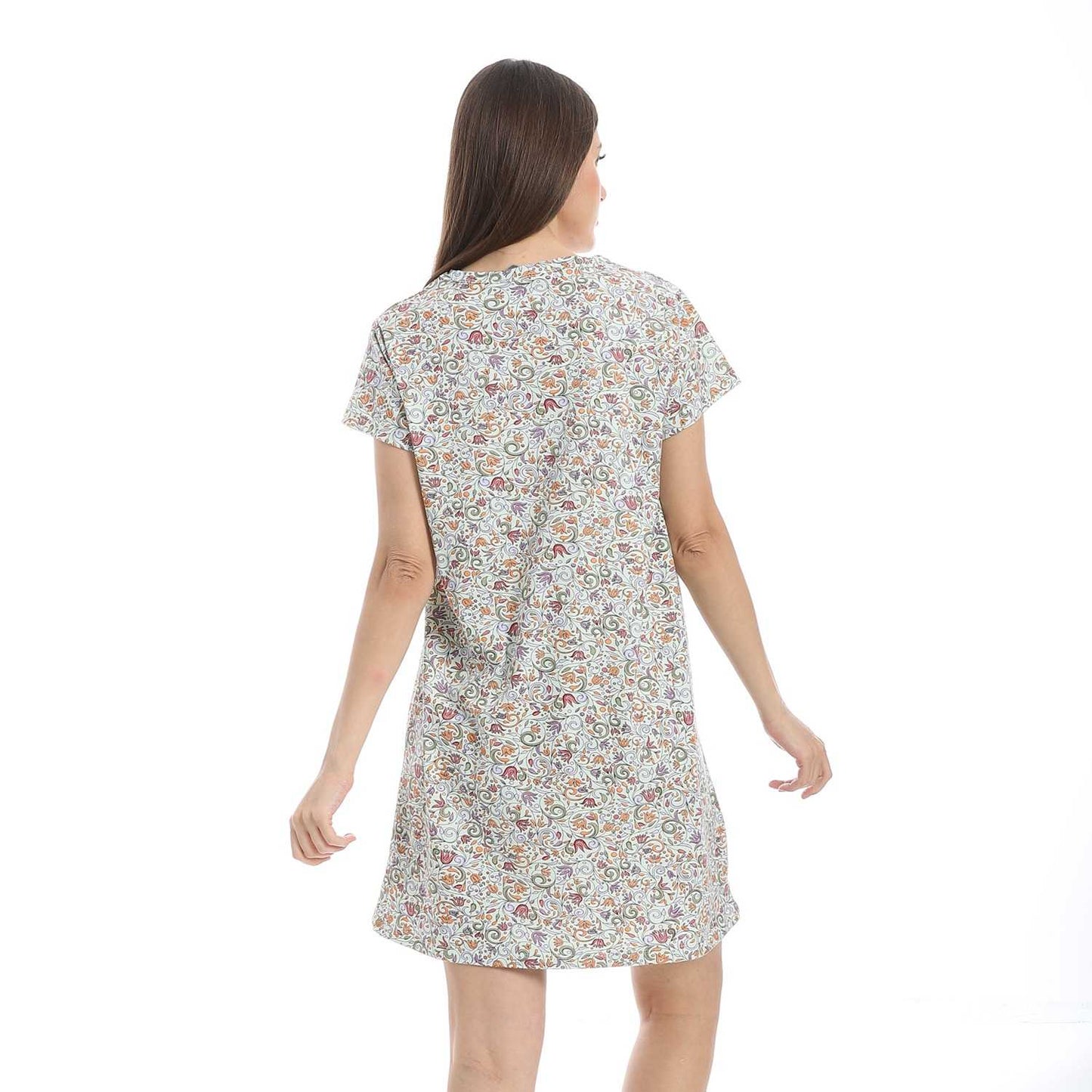 Women's Printed Sleeping Dress