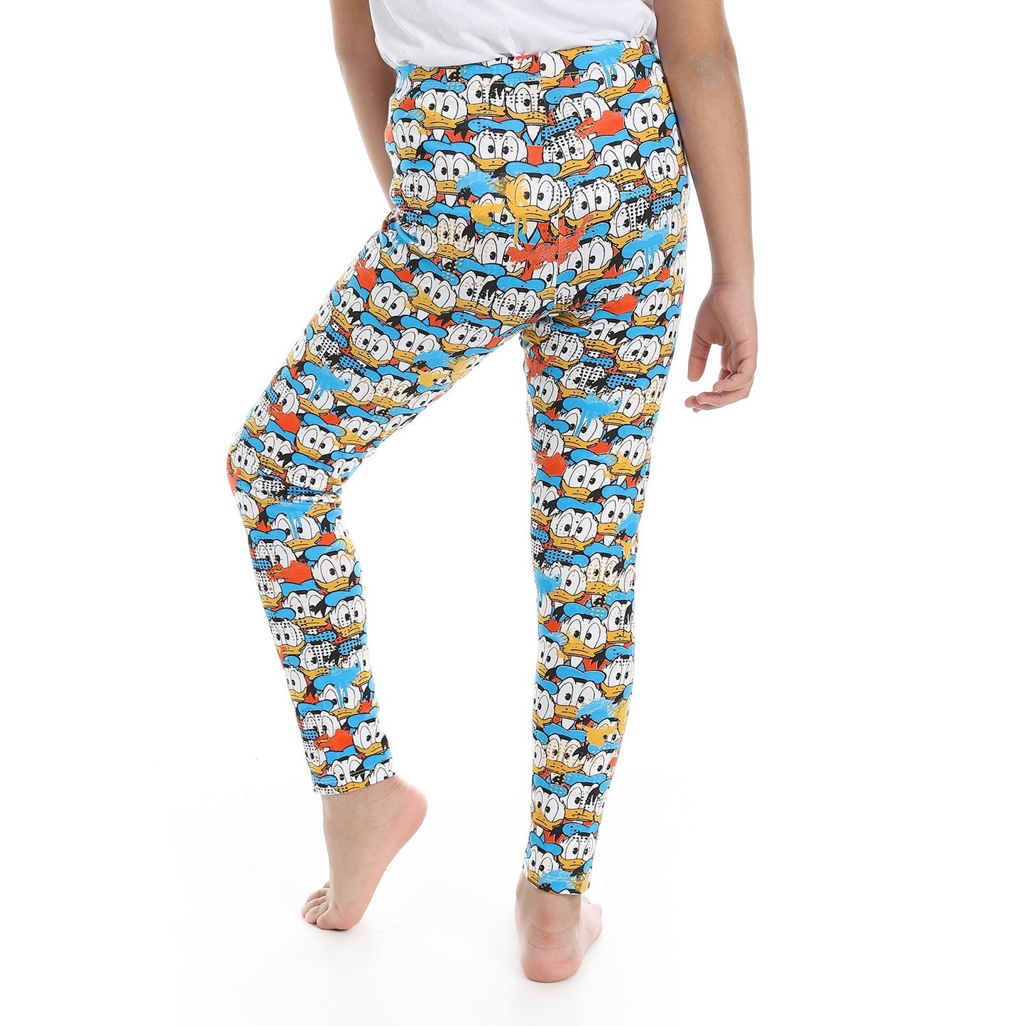 Girls Cotton Printed Leggings