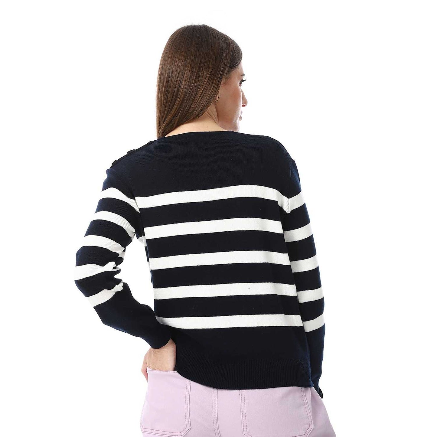 Women Wool Knit Pullover