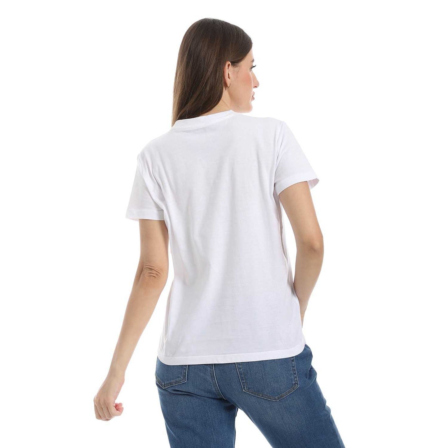 Women's Cotton Printed T-Shirt