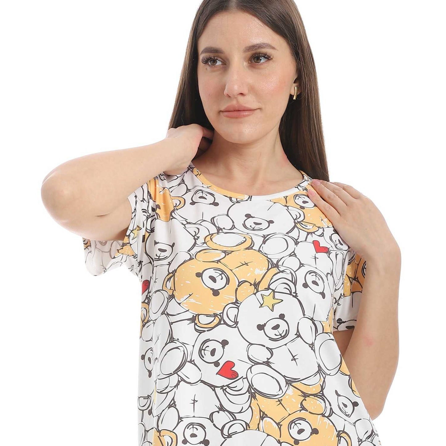 Women's Printed Sleeping Dress