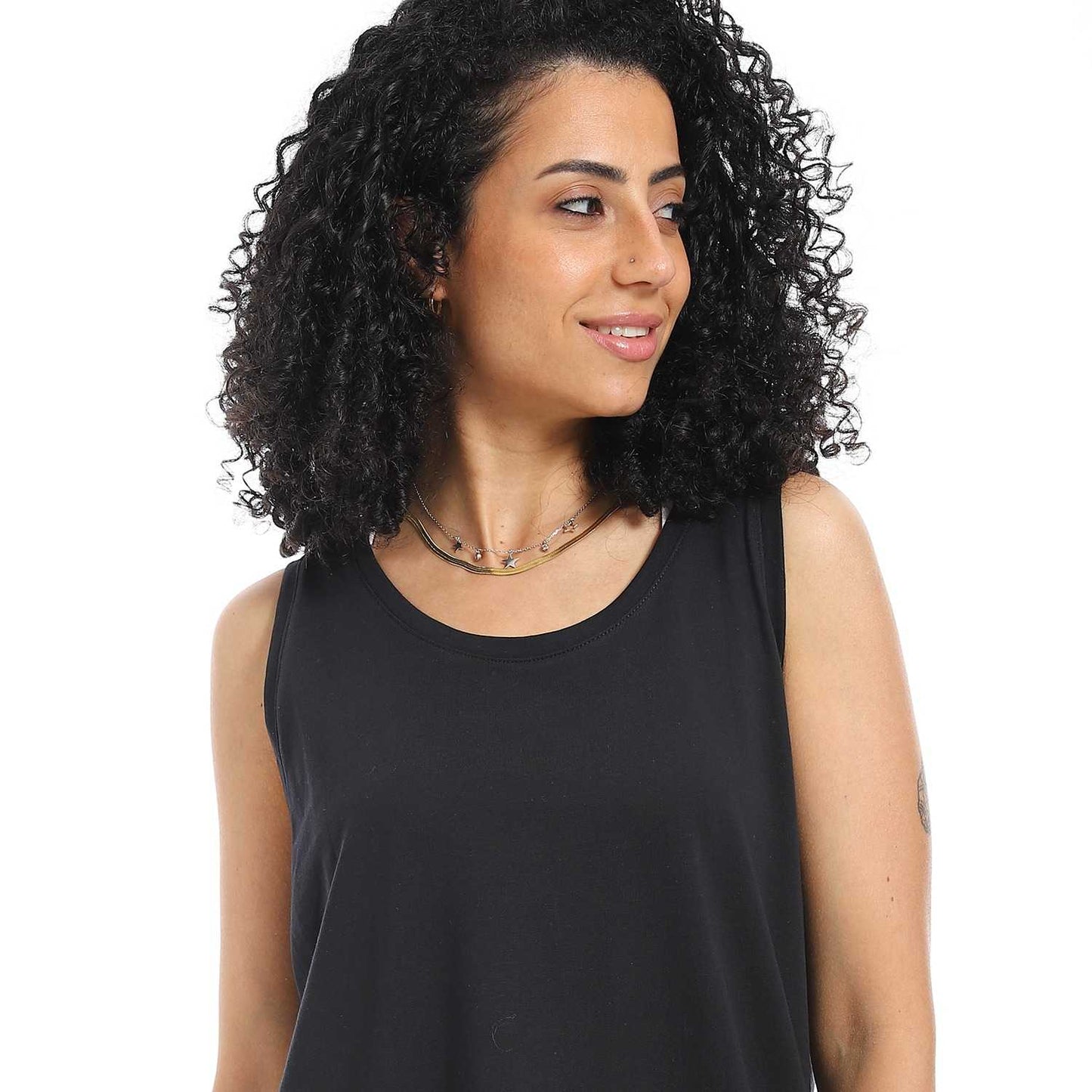 Women's Cotton Sleeveless Tunic
