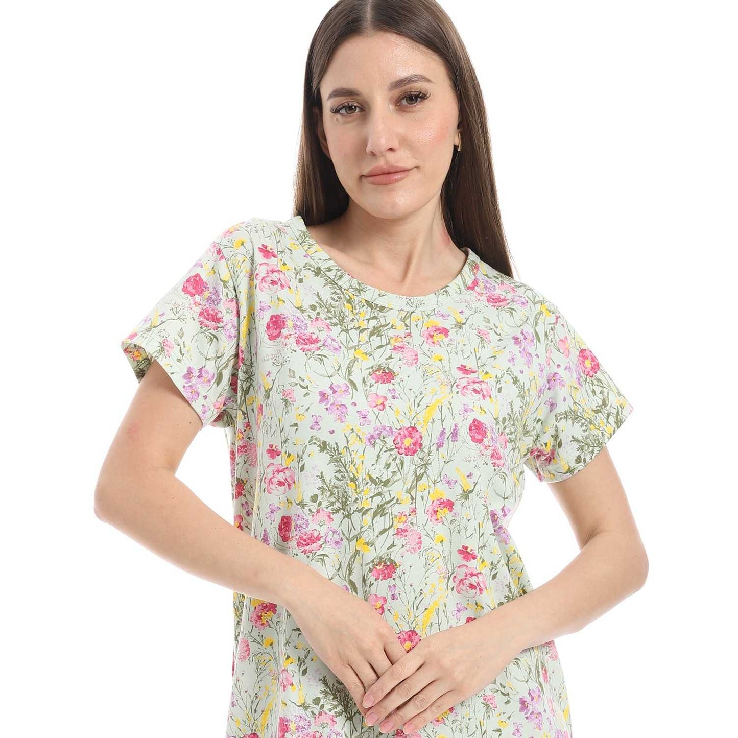 Women's Printed Sleeping Dress