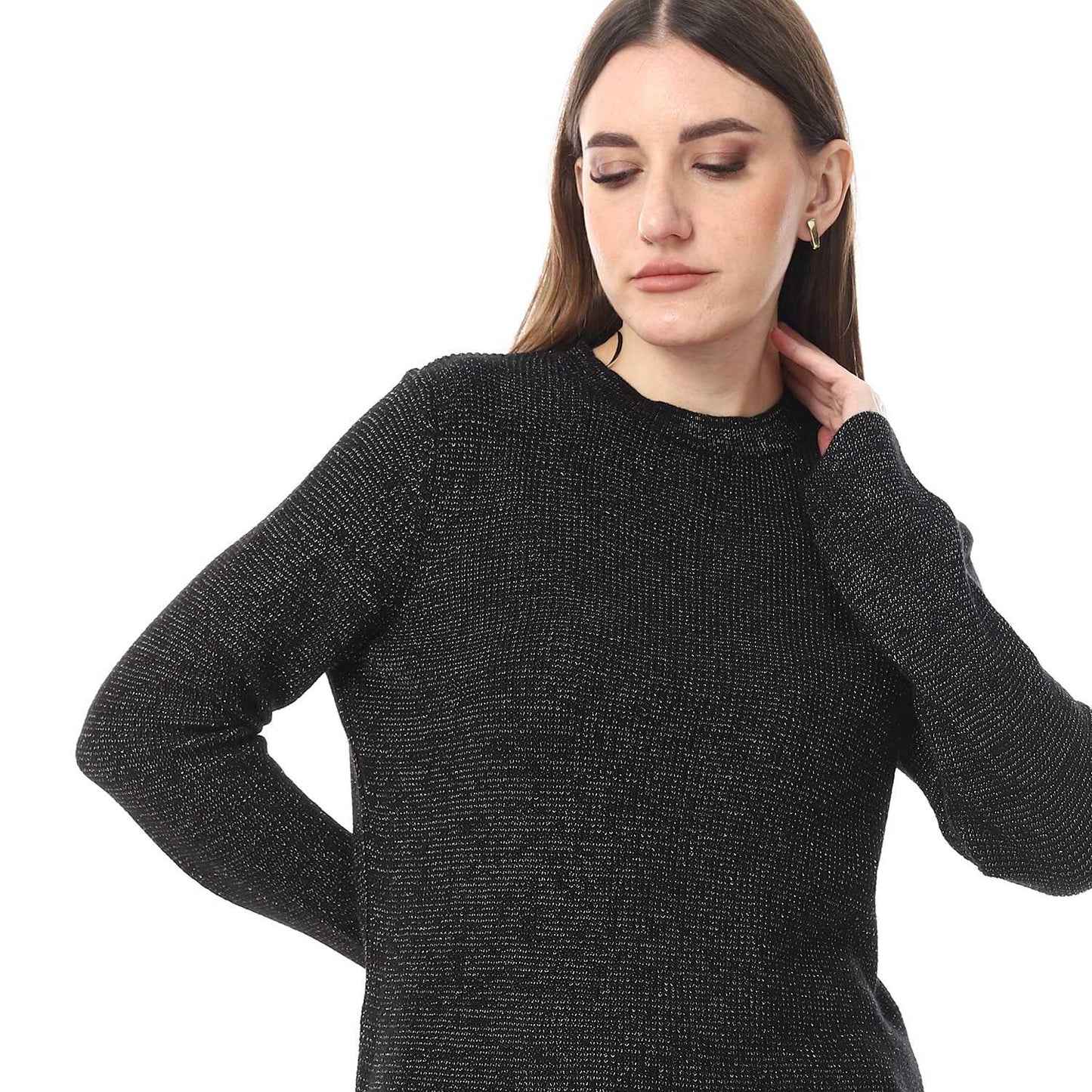 Women Wool Knit Pullover