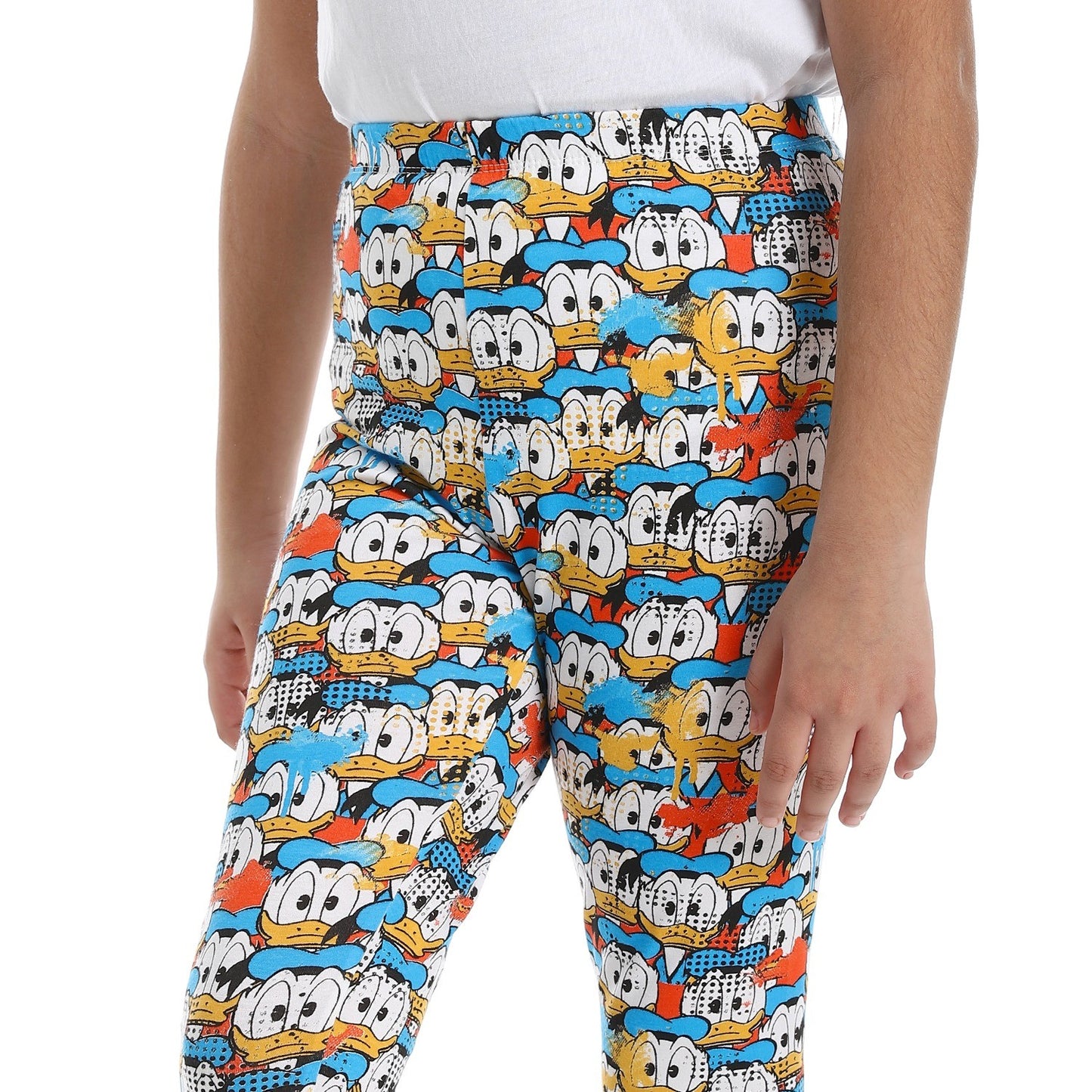 Girls Cotton Printed Leggings