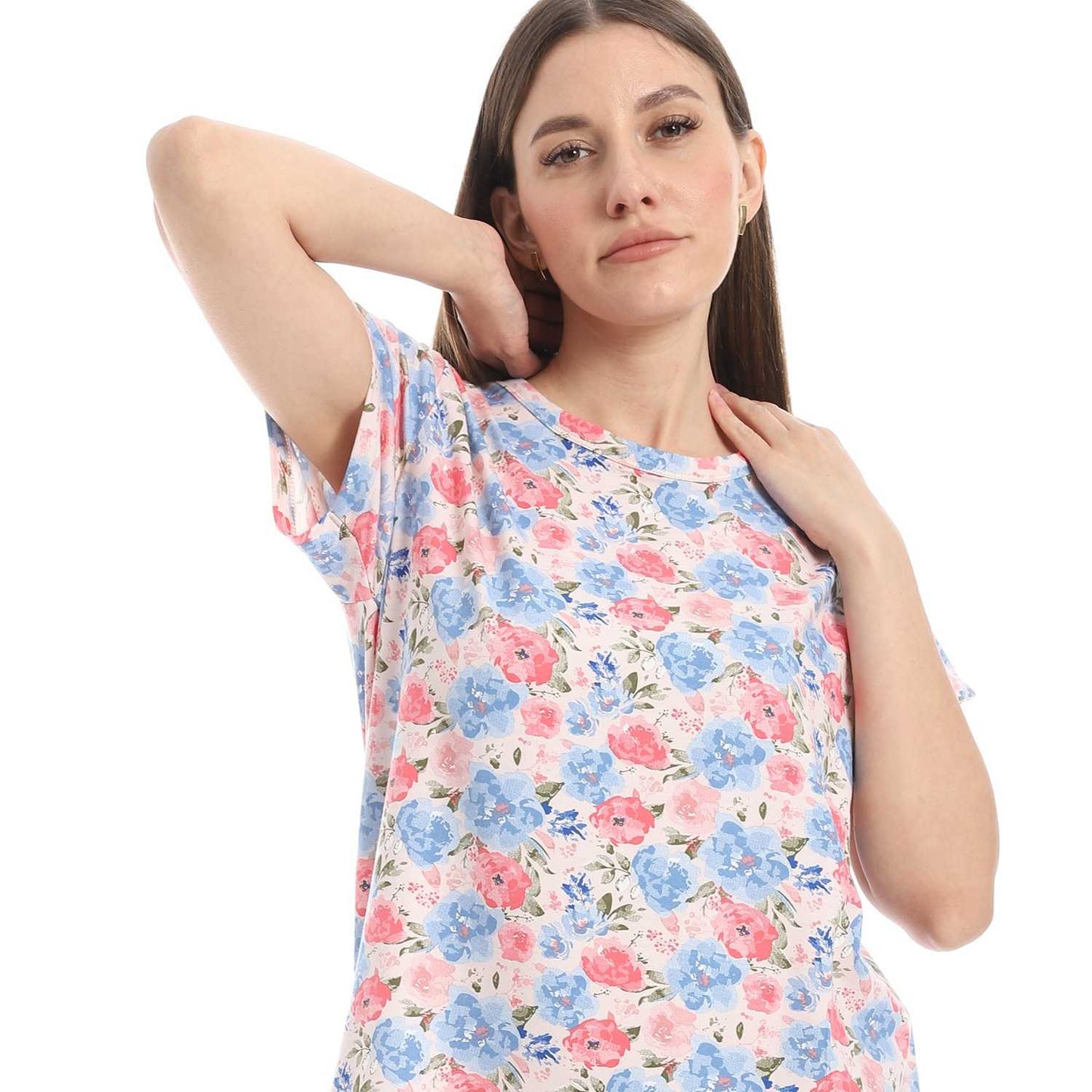 Women's Printed Sleeping Dress