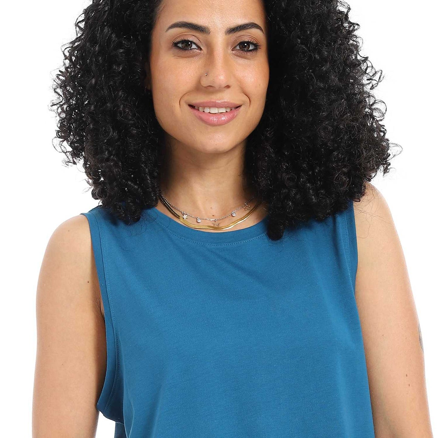 Women's Cotton Sleeveless Tunic