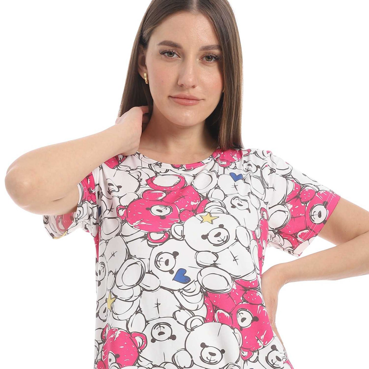 Women's Printed Sleeping Dress