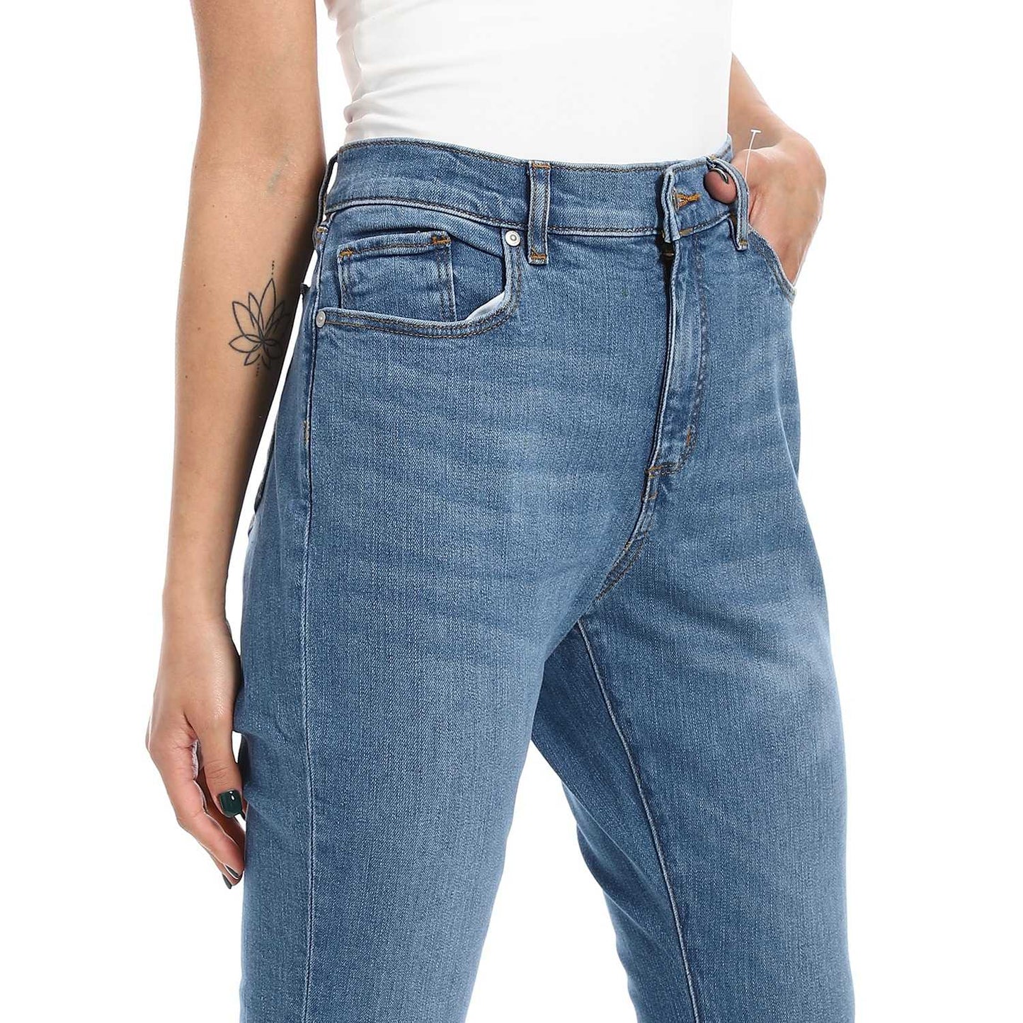 Women's Wide Leg Ankle Jeans