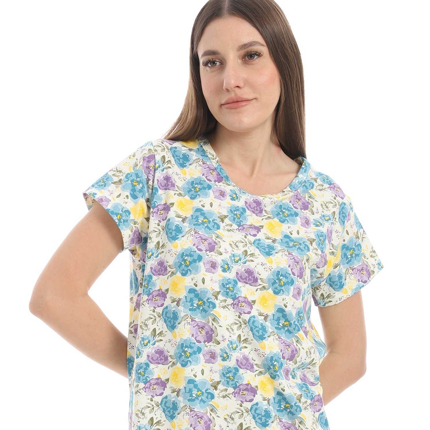 Women's Printed Sleeping Dress