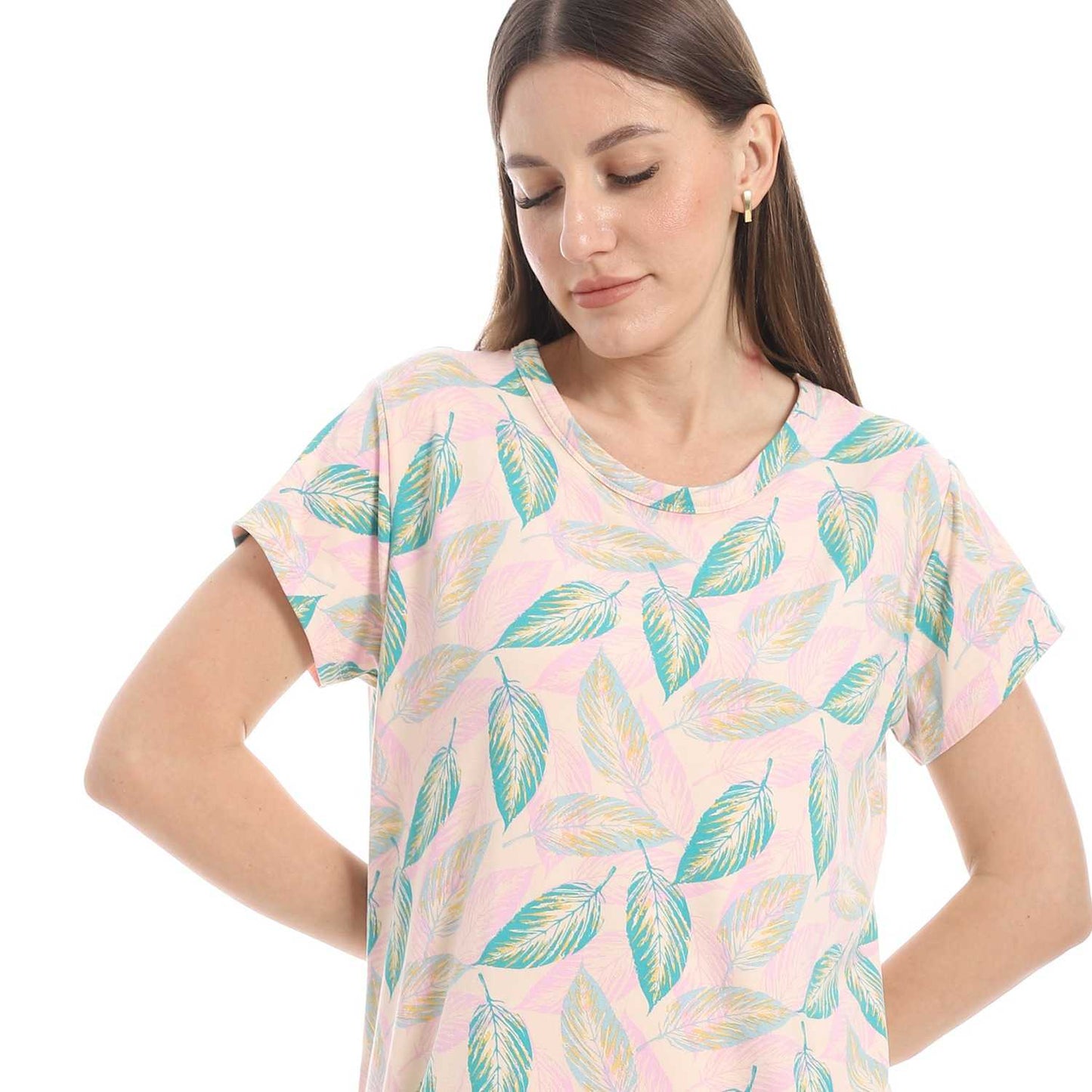 Women's Printed Sleeping Dress
