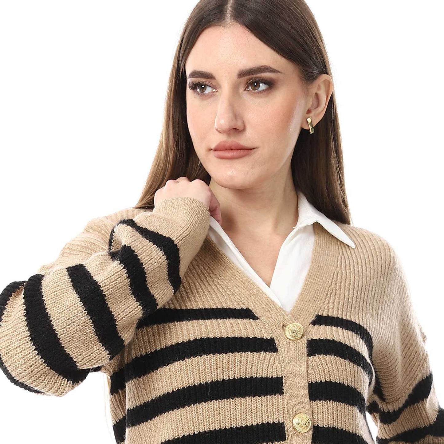 Women Wool Knit Cardigan