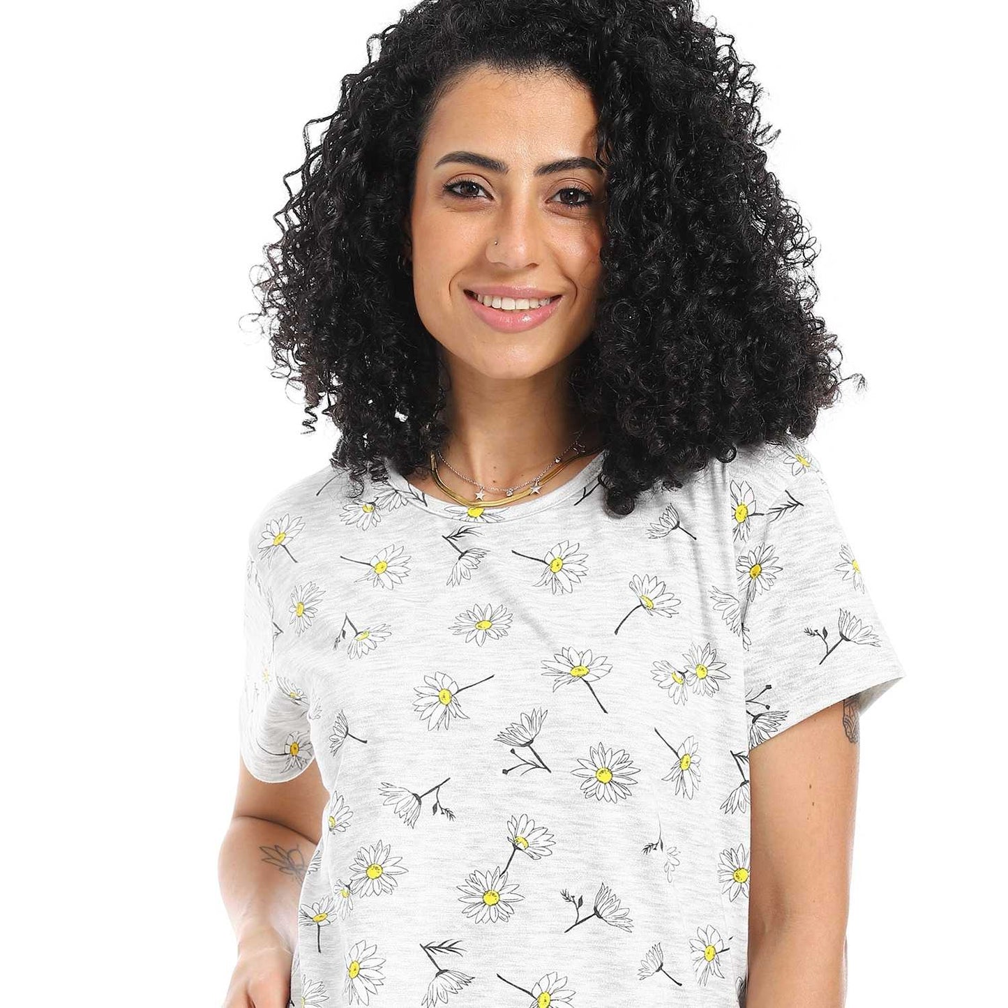 Women's Cotton Printed Pajama