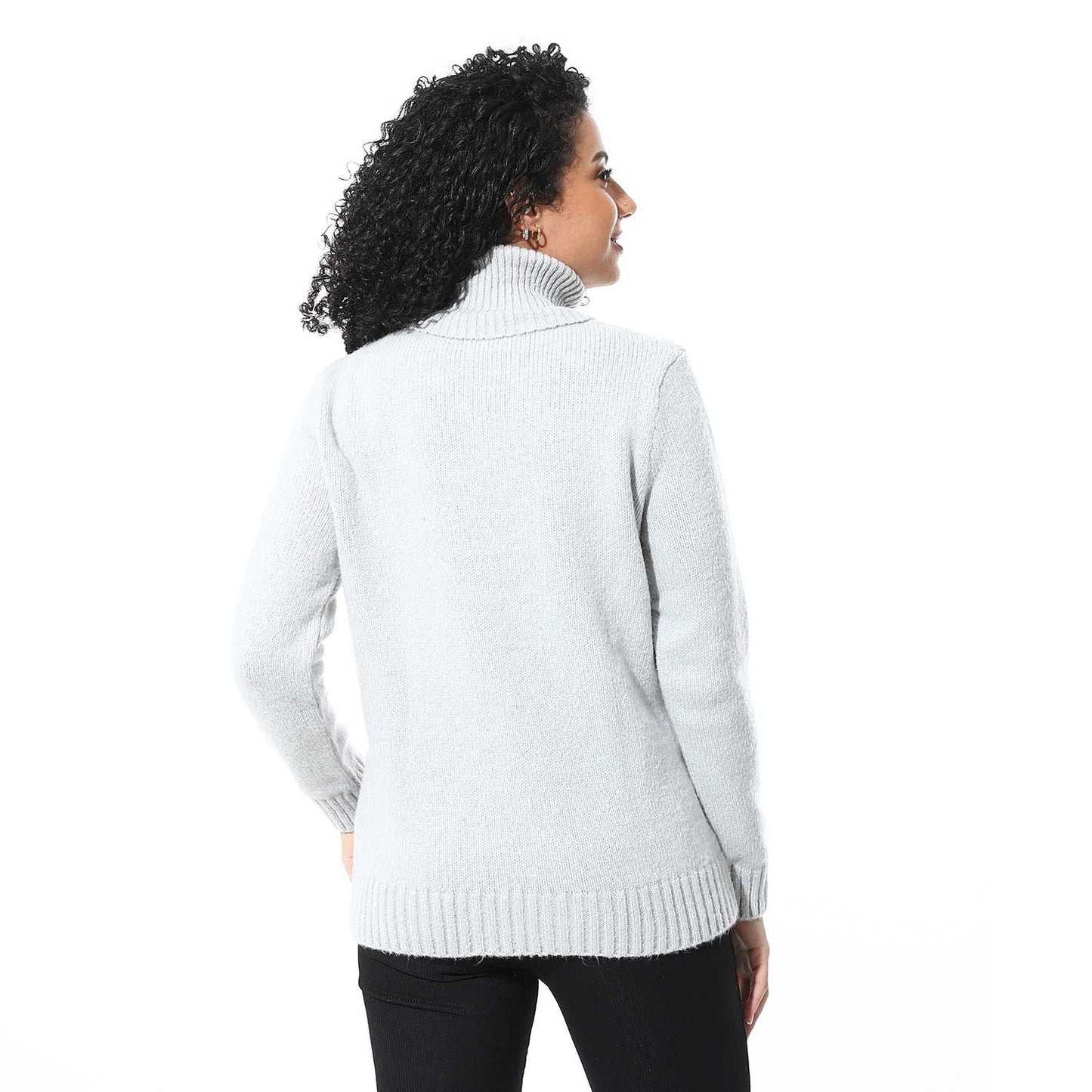 Women's Knited Turtle Neck Pullover
