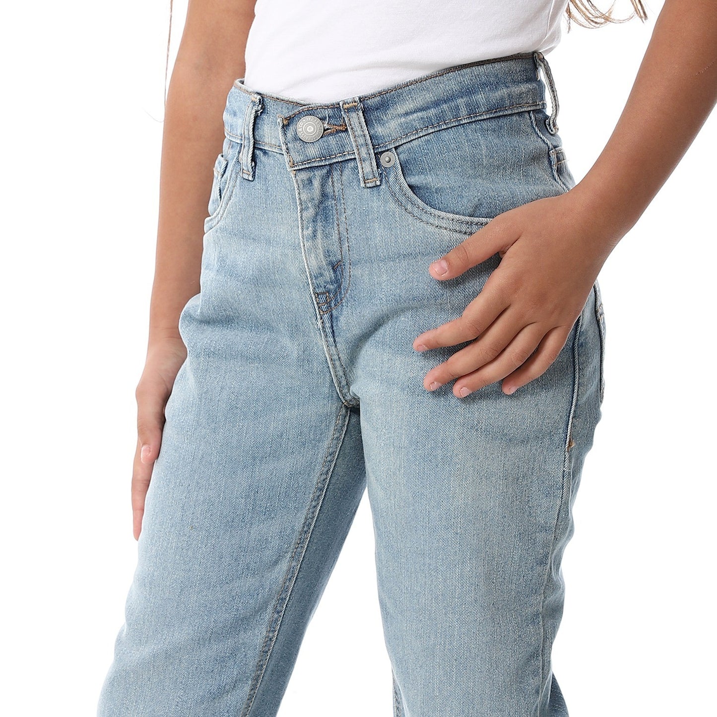 Girls Straight Leg Jeans