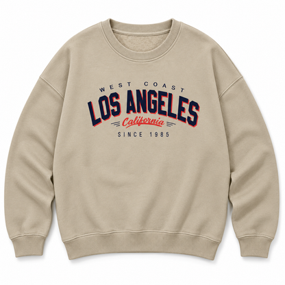 Men's Los Angeles Graphic Sweatshirt in Beige — flat view, style 26612201