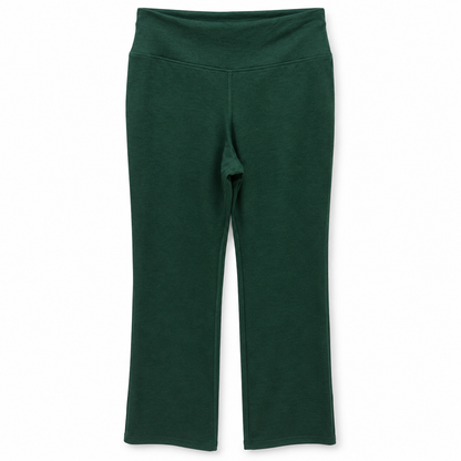 Women's Wide Leg Pants in Darkgreen — flat view, style 26842104
