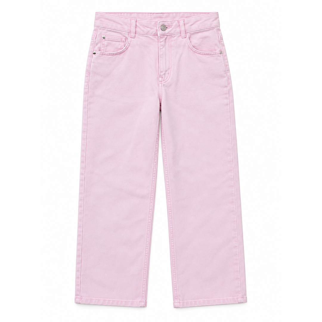 Girls' Rose Gabardine Pants in Rose product view