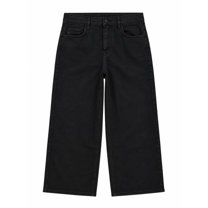 Girls' Wide Leg Pants in Black