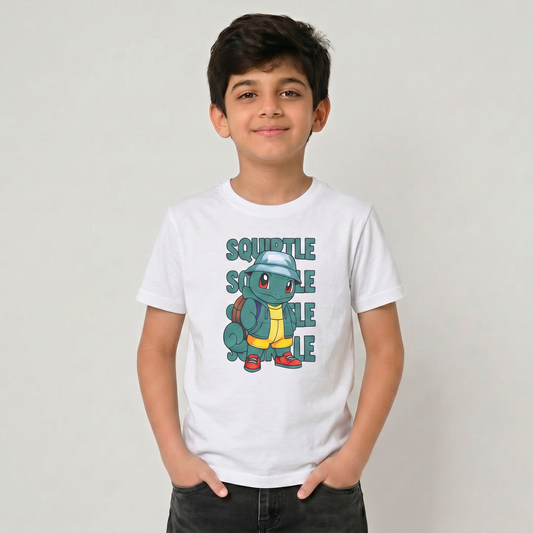 Boys Cotton Printed T-Shirt