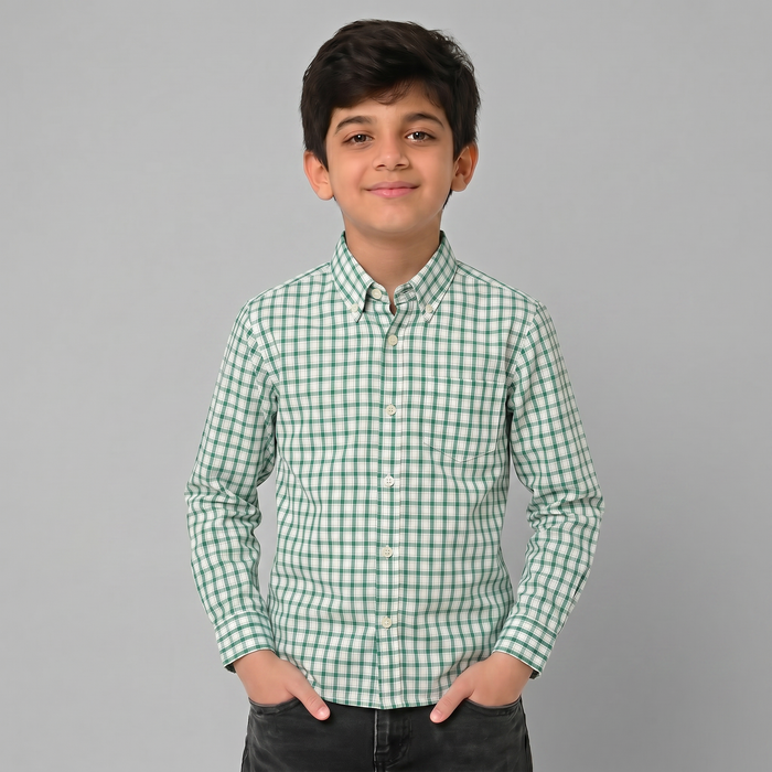 Boys Checked Shirt