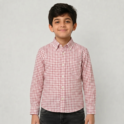 Boys Checked Shirt