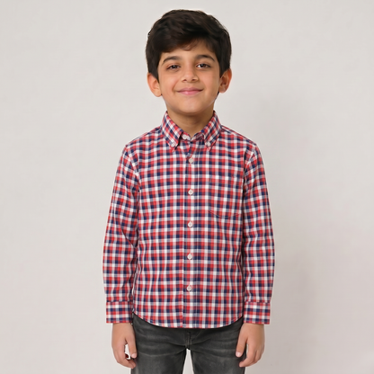 Boys Checked Shirt