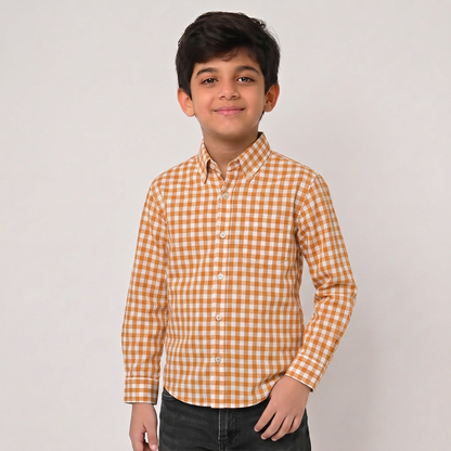Boys Checked Shirt