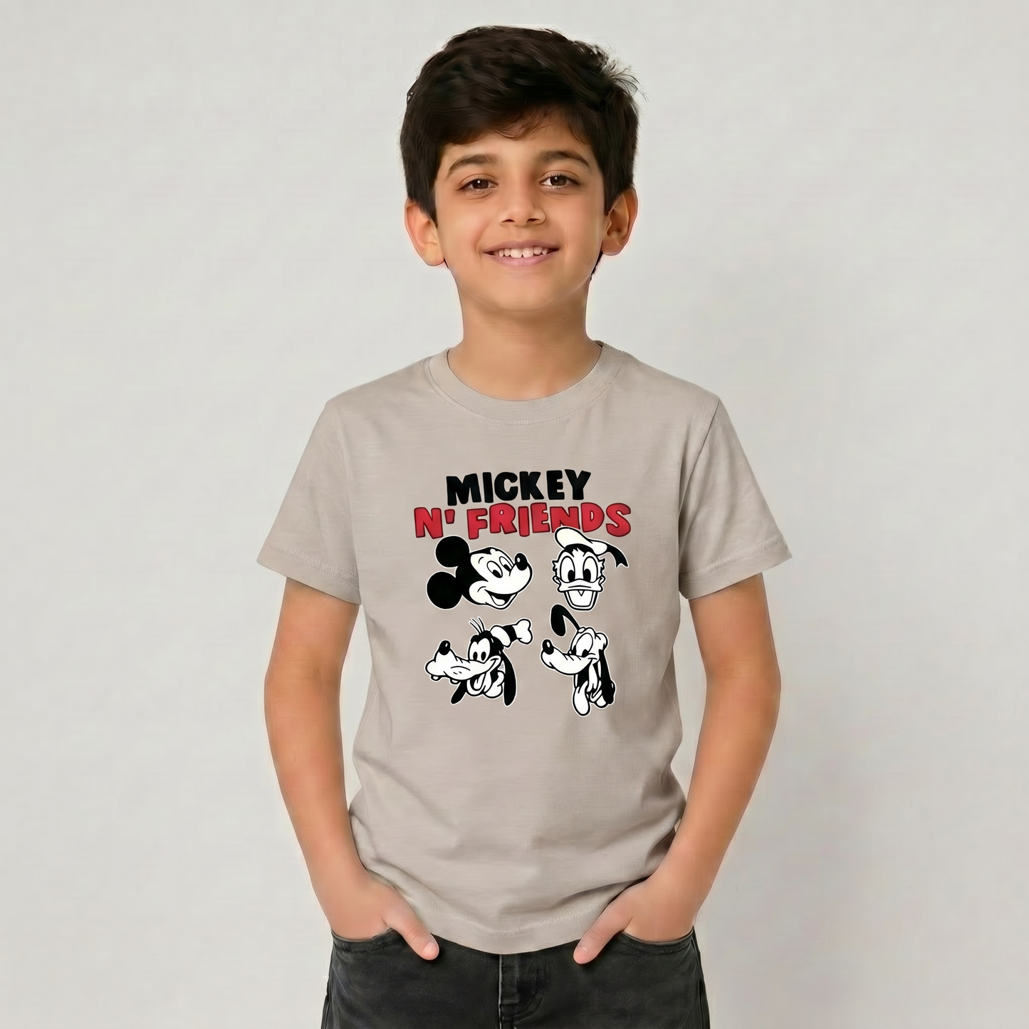 Boys Cotton Printed T-Shirt